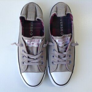 ⭐CONVERSE ALL-STAR “SHORELINE” SNEAKERS in Gray, size 9 – LIKE NEW⭐